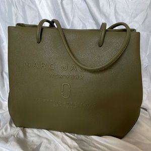 Marc Jacobs olive green tote